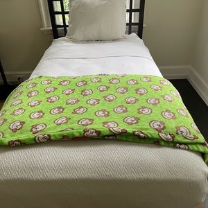 Monkey Throw Blanket